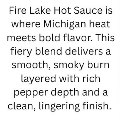 Fire Lake - Pure Michigan. Very hot 8/10!