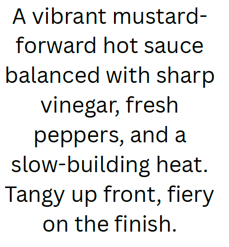 Great Lakes Golden Heat - For the mustard lovers